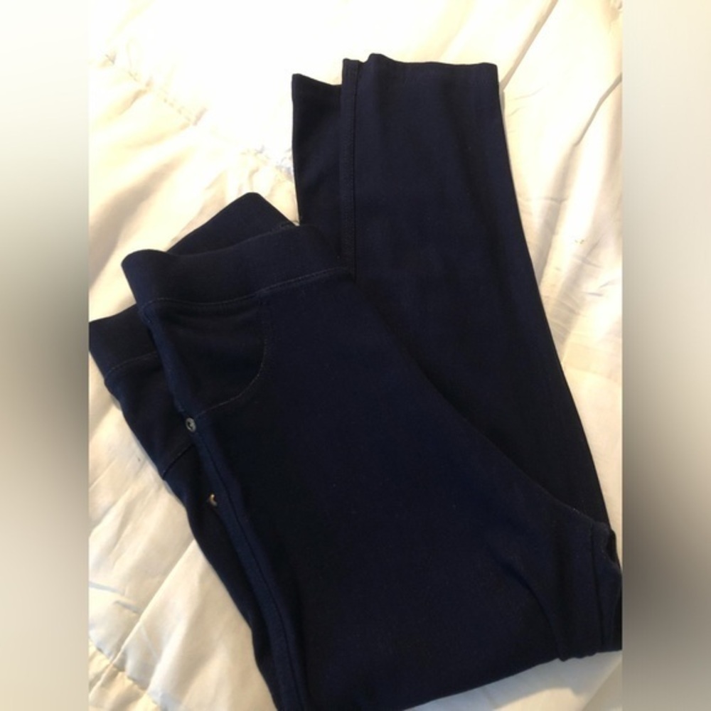 Jean style leggings with back pockets Size M